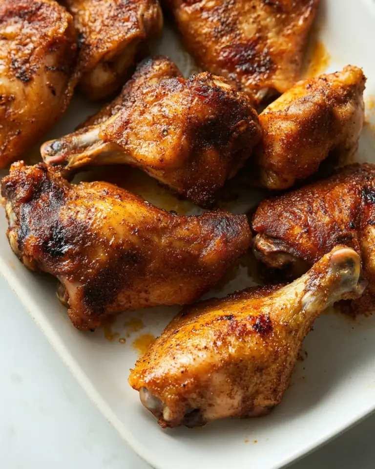 Homemade Smoked Chicken Pieces photo