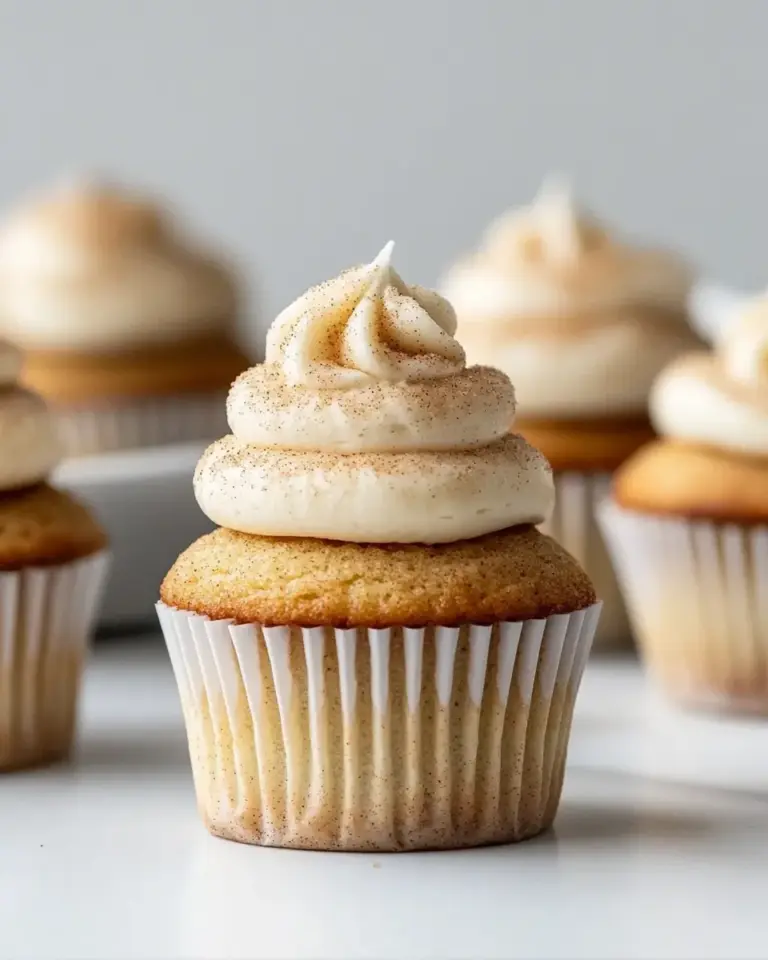 Homemade Snickerdoodle Cupcakes photo