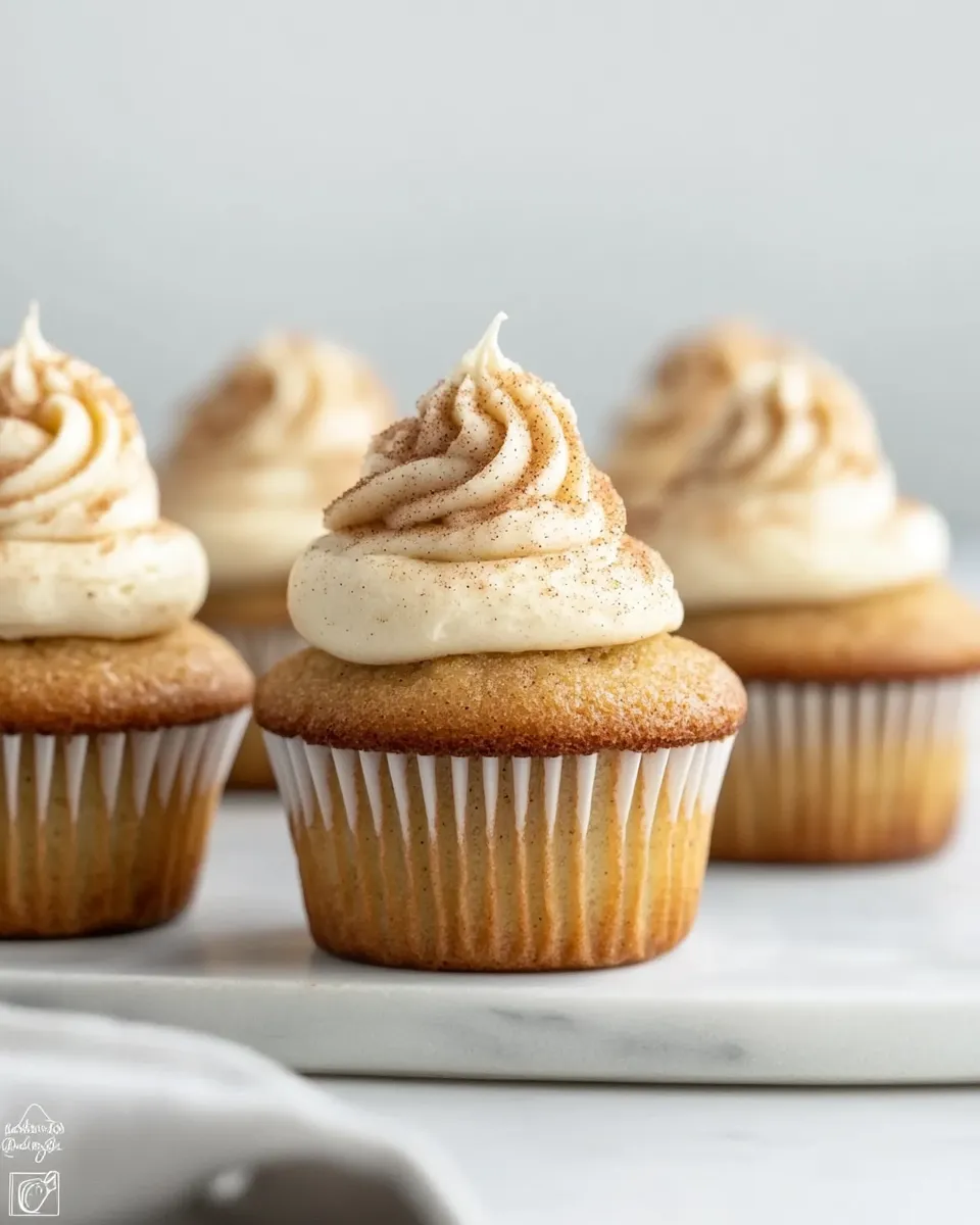 Classic Snickerdoodle Cupcakes image