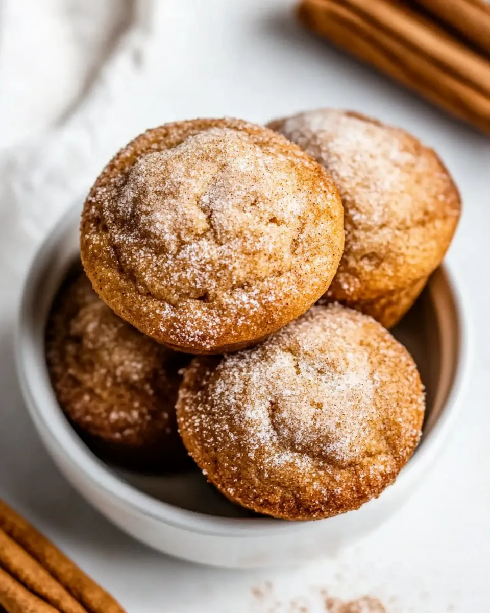 Classic Snickerdoodle Muffins image