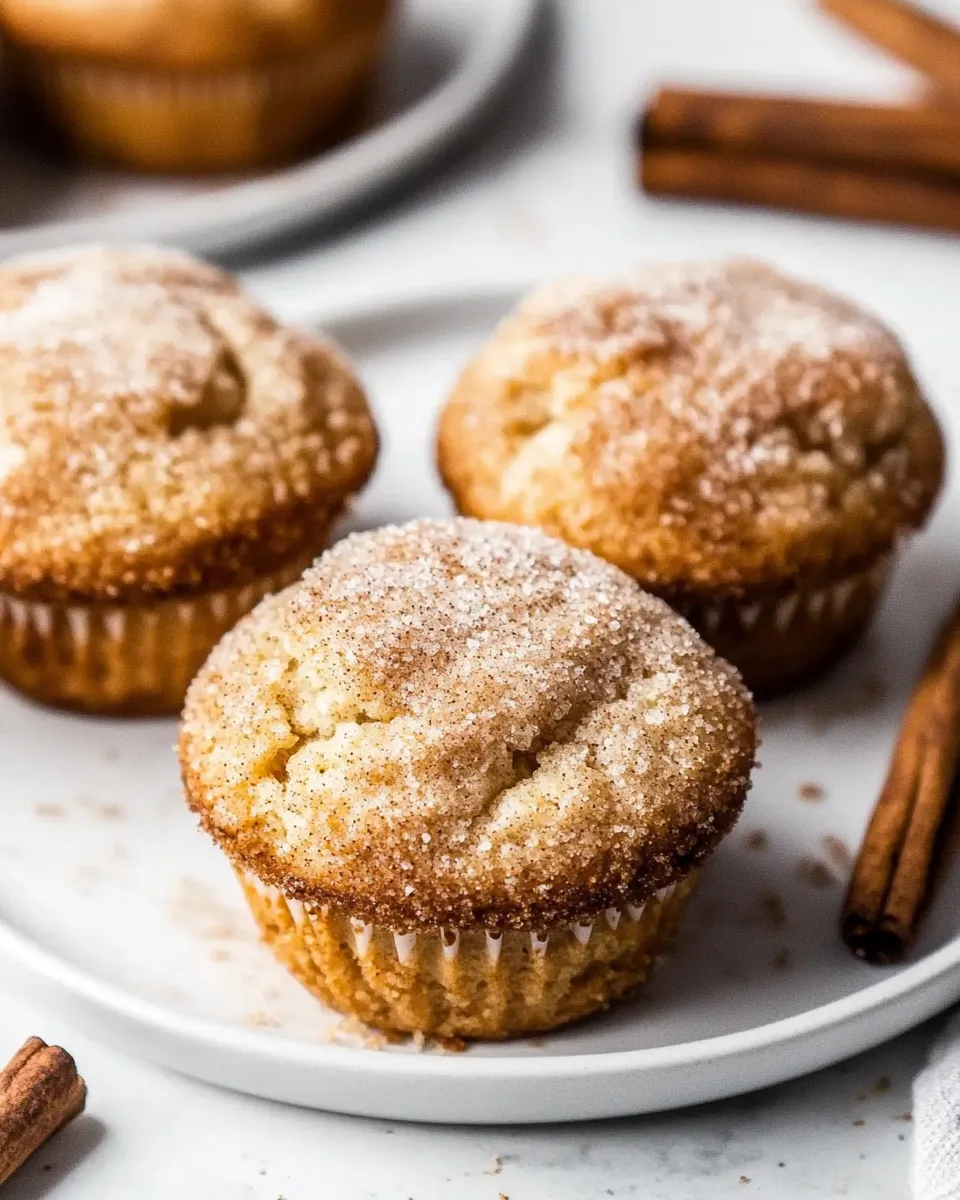 Easy Snickerdoodle Muffins recipe photo