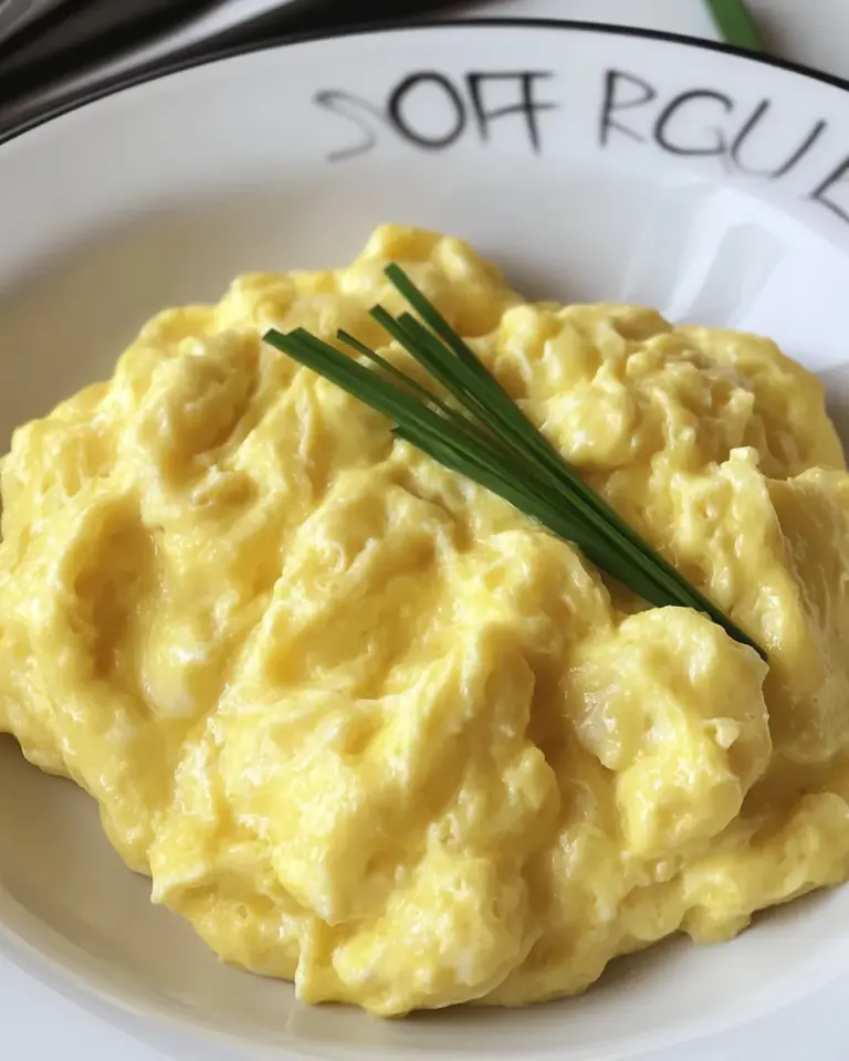 Homemade Soft Scrambled Eggs Recipe photo