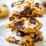 Homemade Soft and Chewy Smores Cookies photo