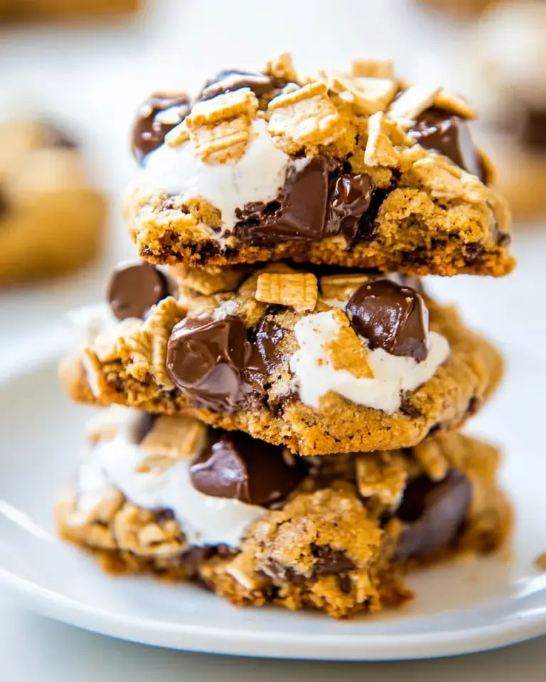 Homemade Soft and Chewy Smores Cookies photo