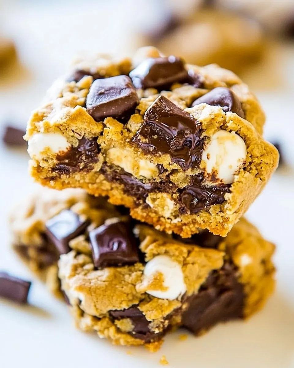 Classic Soft and Chewy Smores Cookies image
