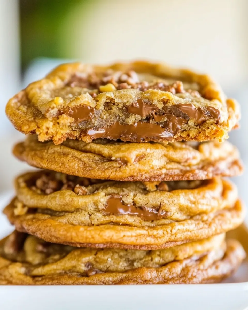 Classic Soft and Chewy Toffee and Milk Chocolate Peanut Butter Cookies image