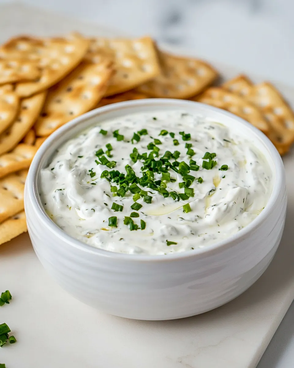 Easy Sour Cream Dip recipe photo