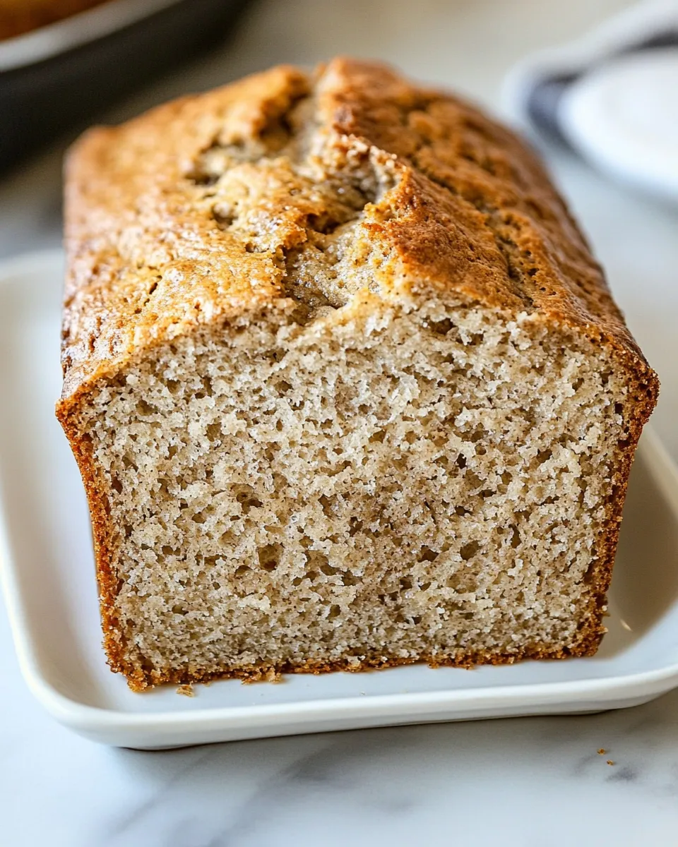 Homemade Sourdough Banana Bread photo