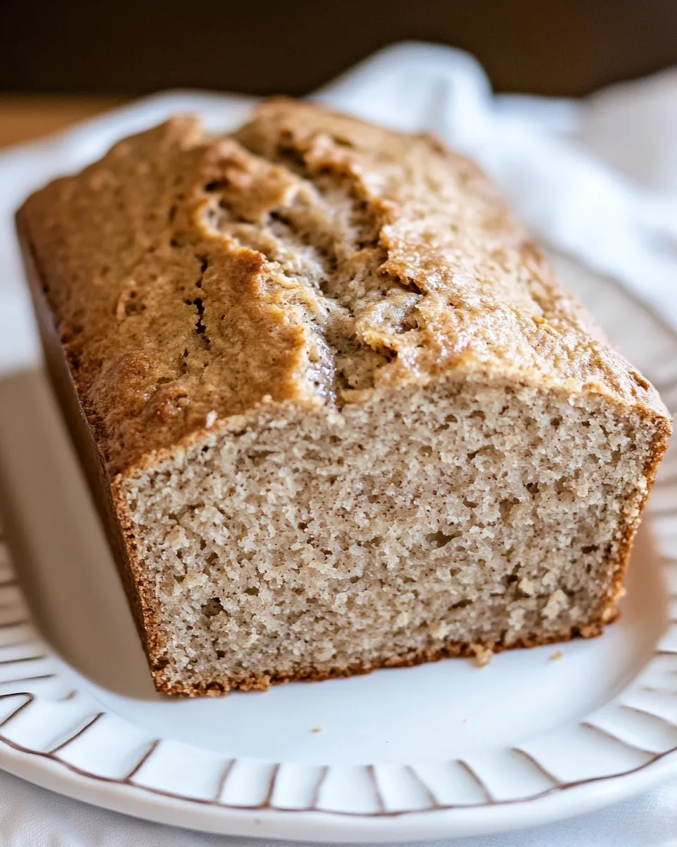 Delicious Sourdough Banana Bread shot