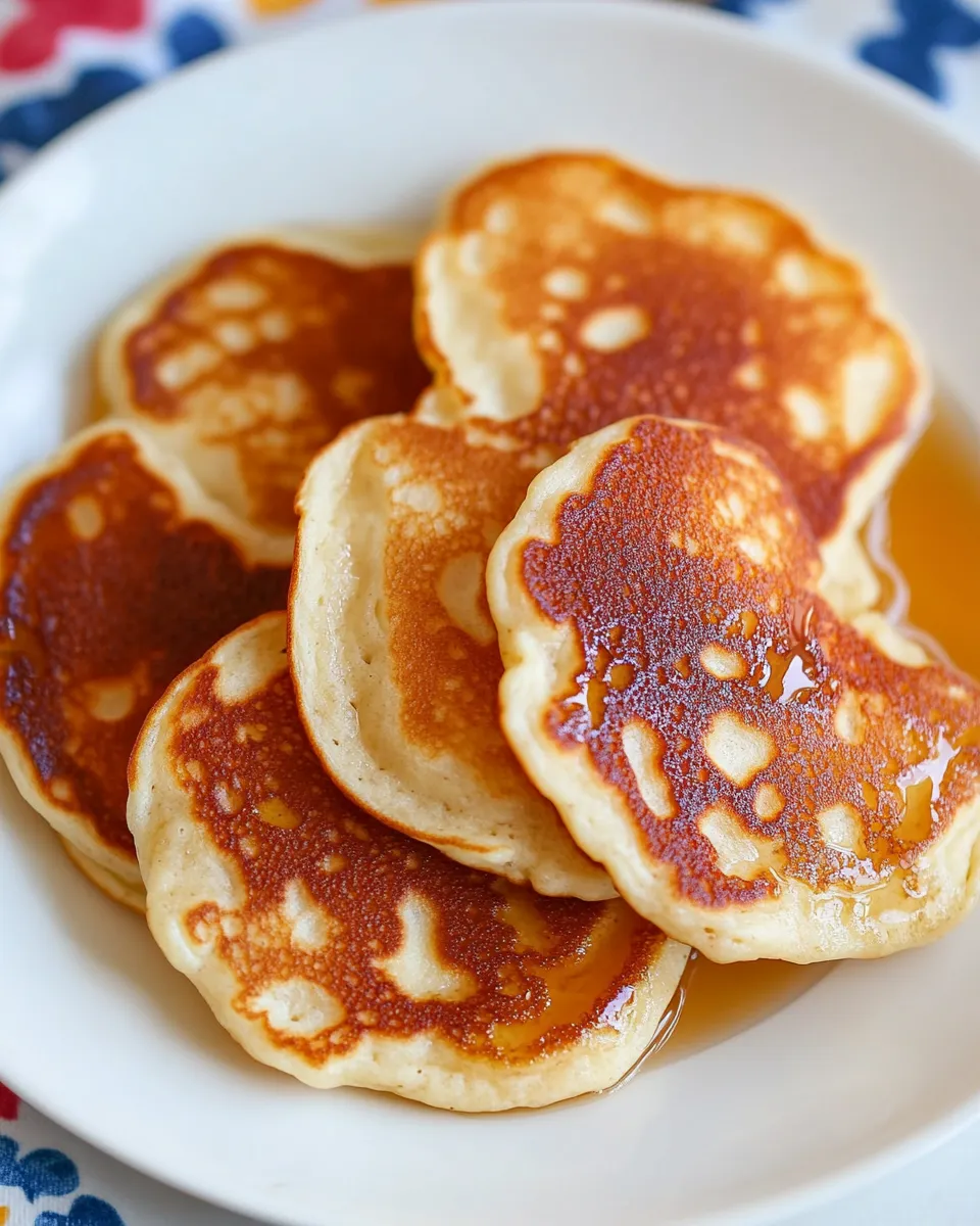Easy Sourdough Discard Pancakes photo