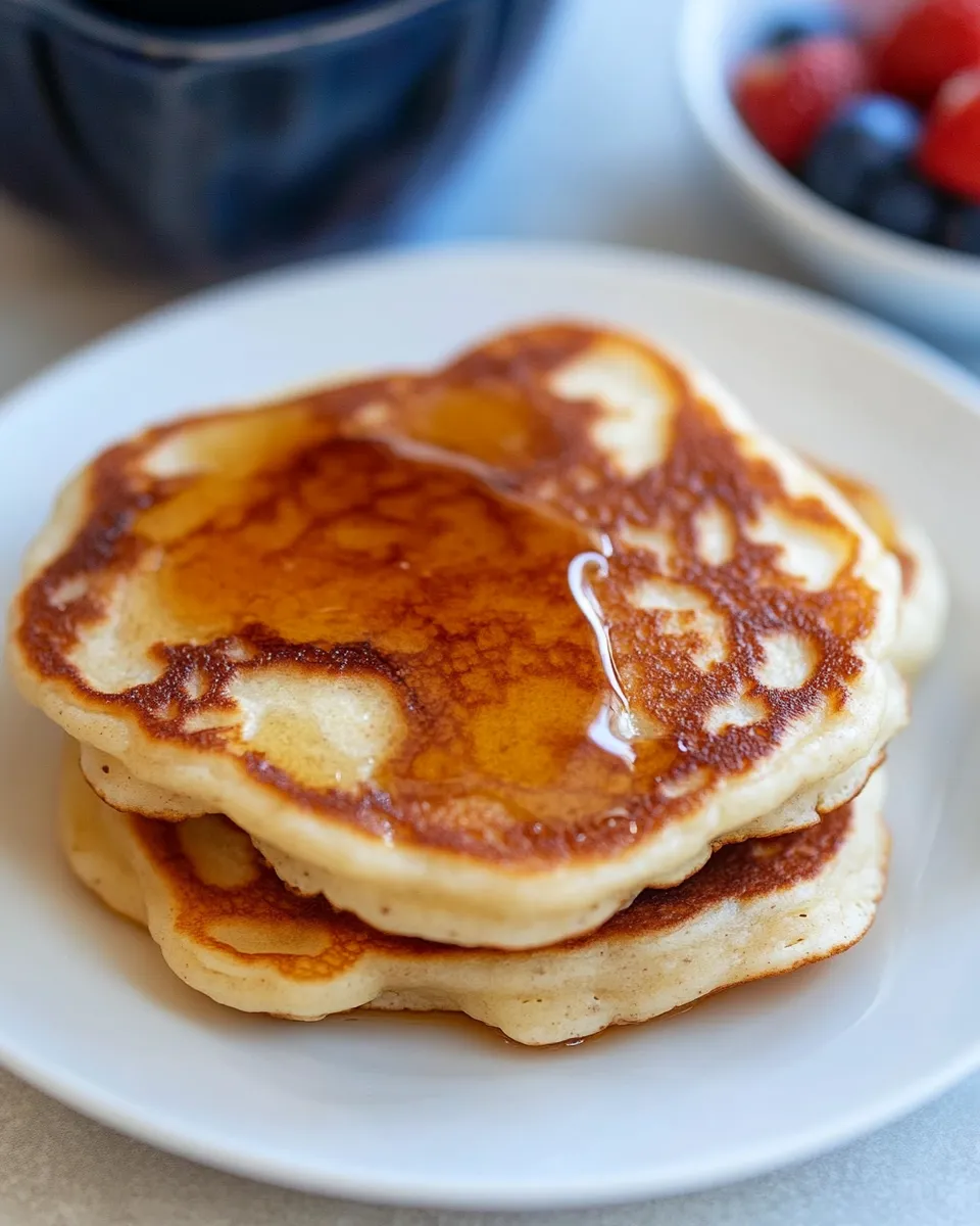 Quick Sourdough Discard Pancakes shot