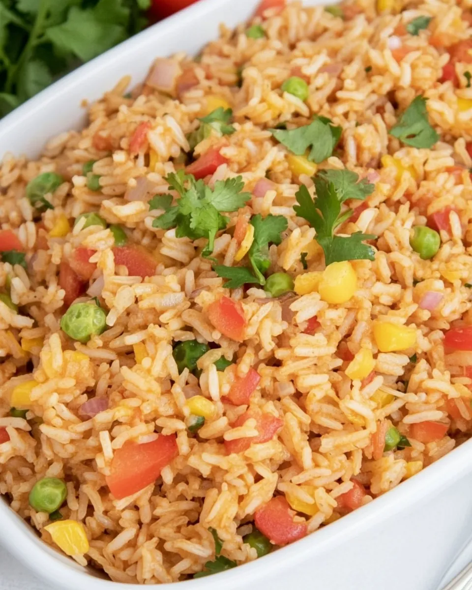 Delicious Southwest Rice shot