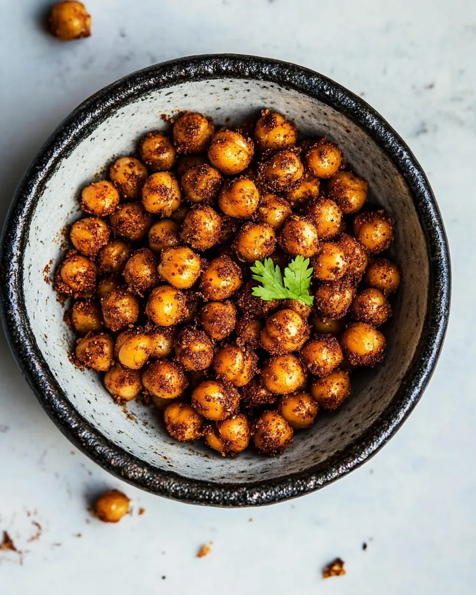 Delicious Southwest Spiced Crunchy Chickpeas dish photo