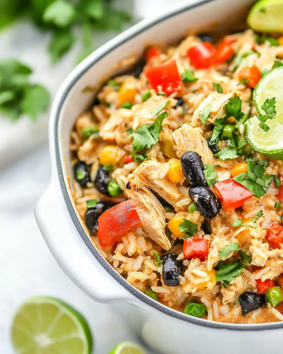 Homemade Southwestern Chicken And Rice recipe photo