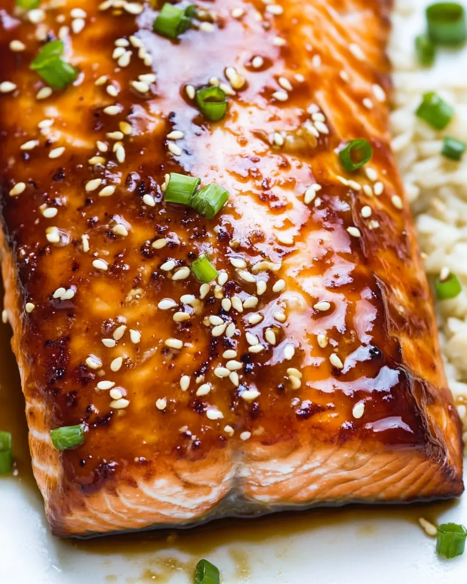 Easy Soy Glazed Salmon recipe photo