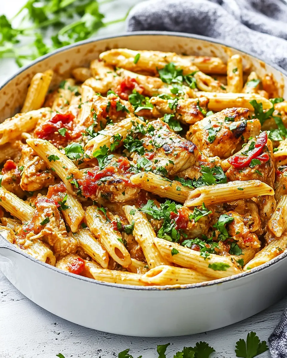 Homemade Spicy Chicken Chipotle Pasta recipe photo