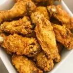 Homemade Spicy Fried Chicken Wings photo