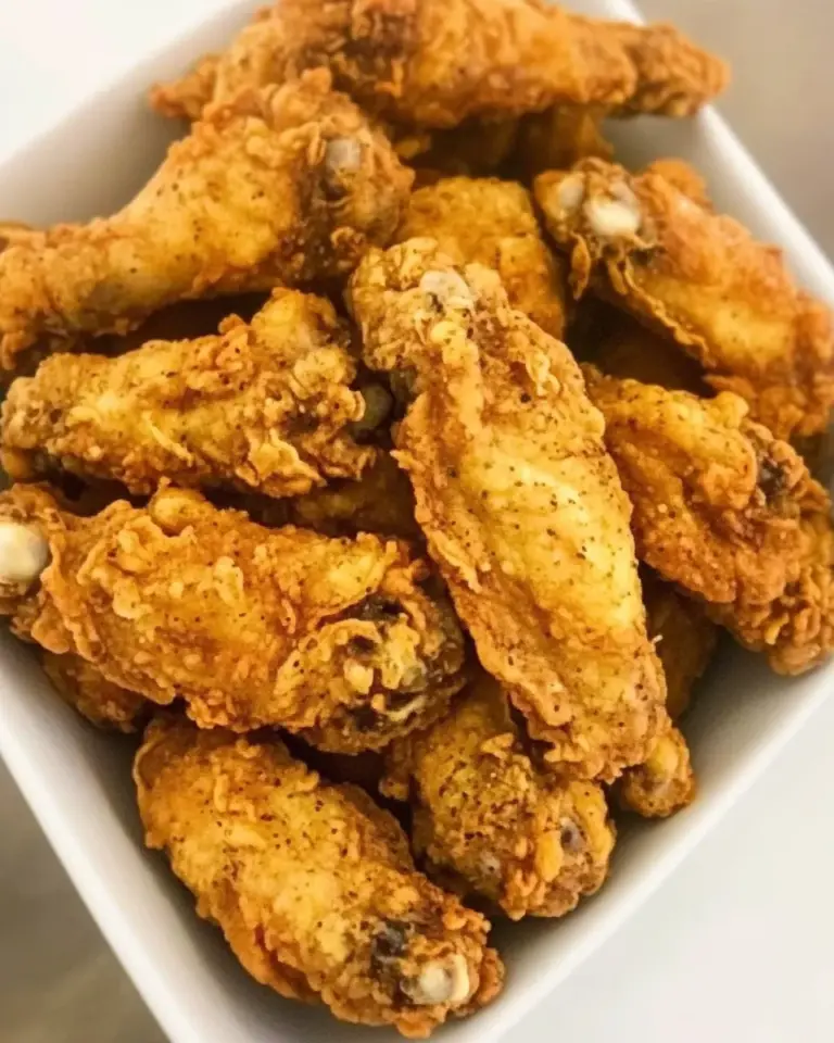 Homemade Spicy Fried Chicken Wings photo