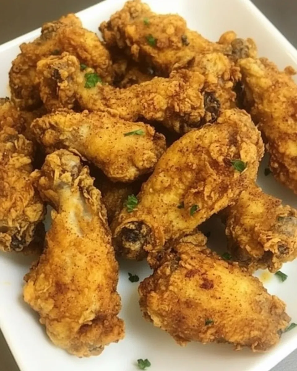 Classic Spicy Fried Chicken Wings image