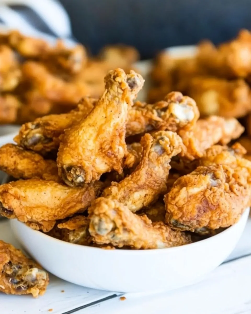 Easy Spicy Fried Chicken Wings recipe photo