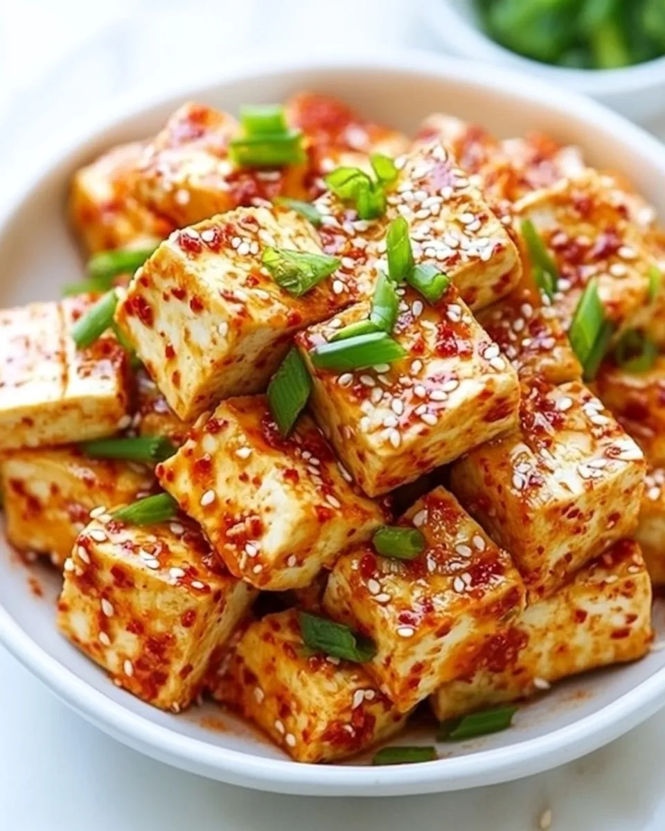 Homemade Spicy Korean Tofu recipe photo
