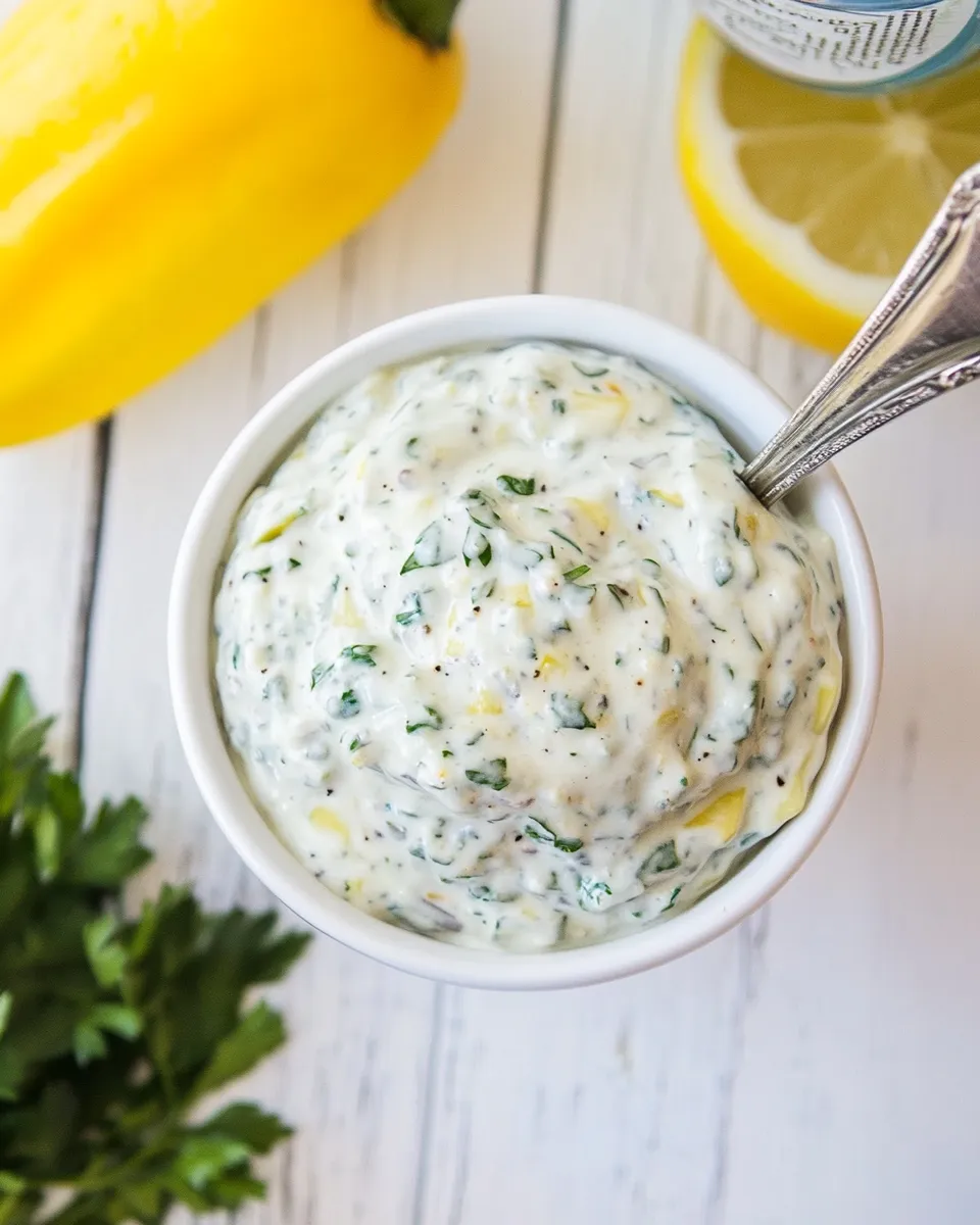 Homemade Spicy Tartar Sauce Recipe photo