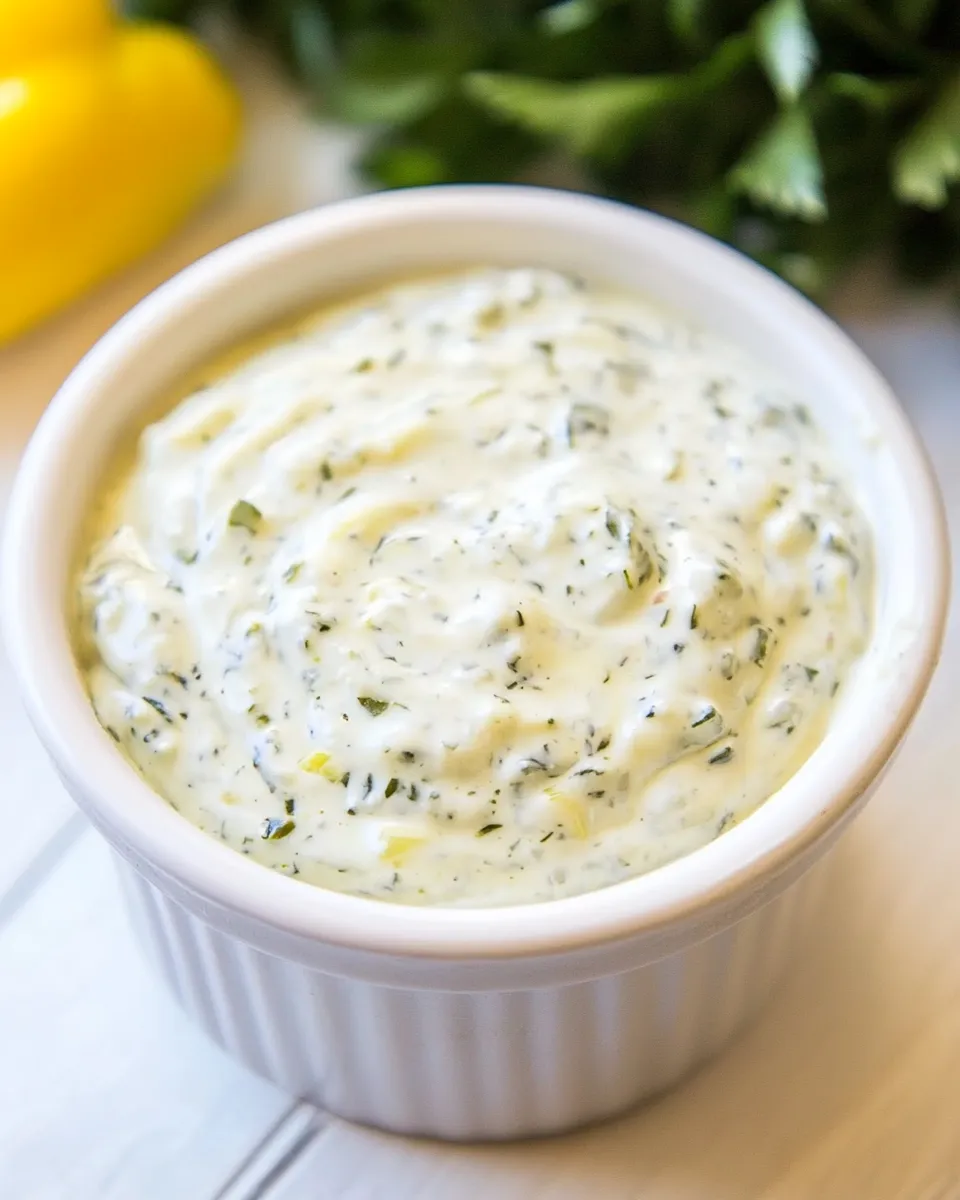 Easy Spicy Tartar Sauce Recipe picture