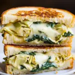 Easy Spinach Artichoke Grilled Cheese photo