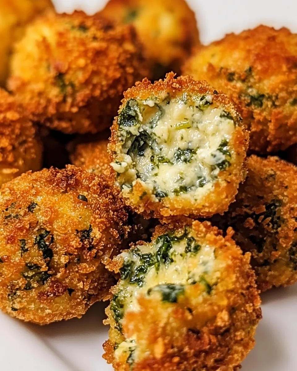 Homemade Spinach Cheese Balls photo