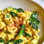 Easy Spinach Scrambled Eggs photo