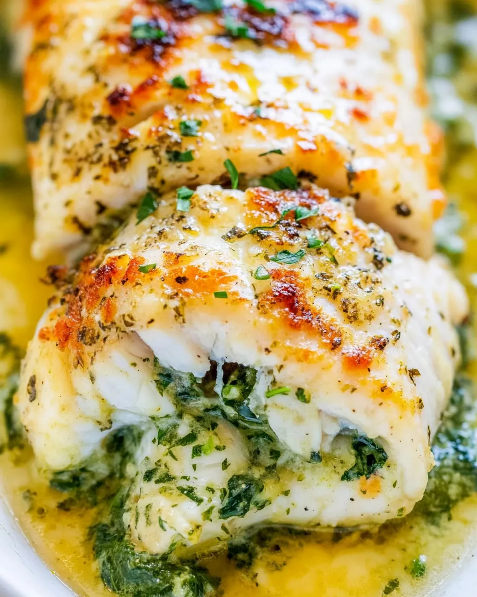 Homemade Spinach Stuffed Flounder recipe photo