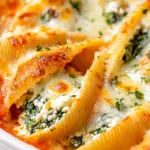 Homemade Spinach and Ricotta Stuffed Shells photo