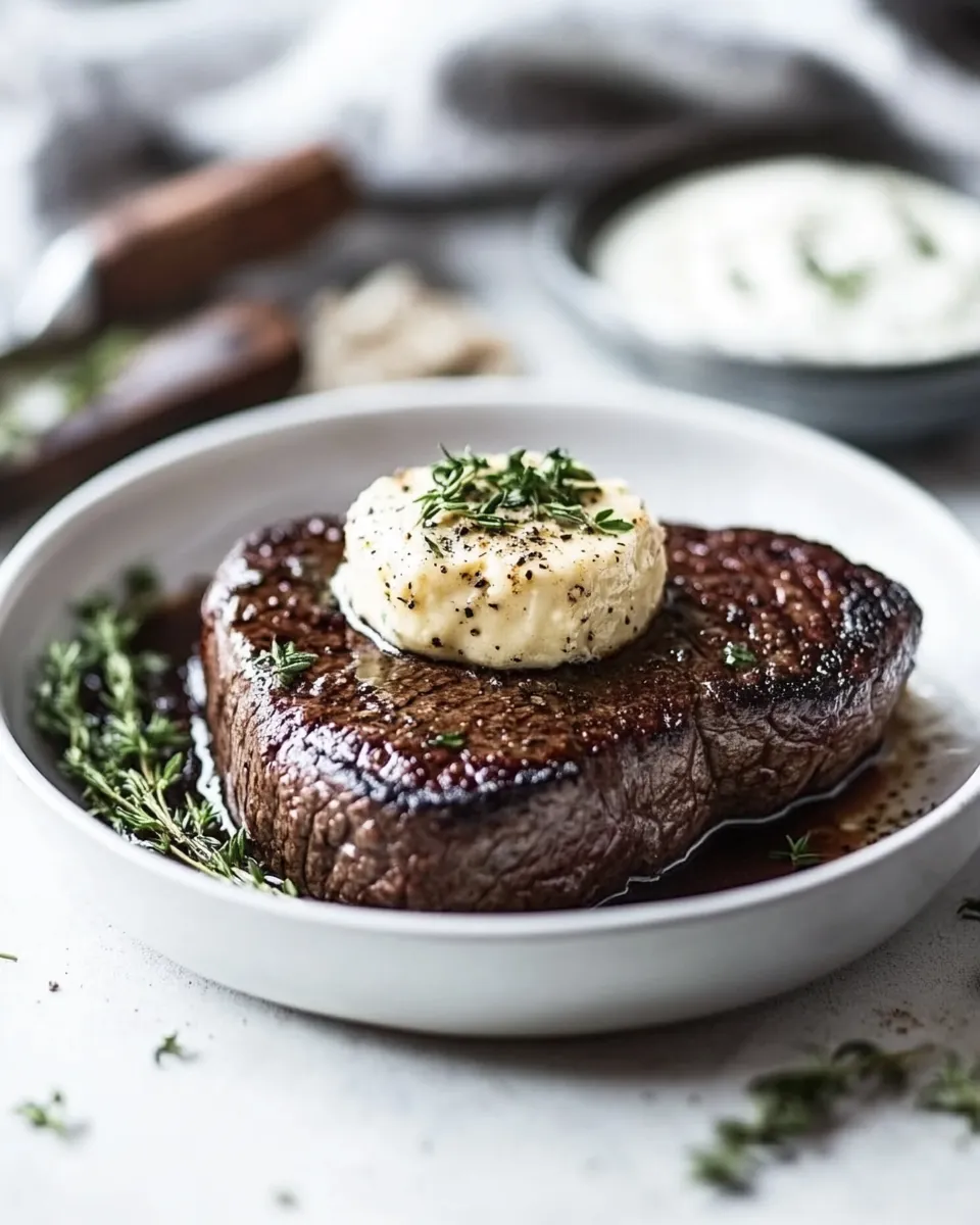 Delicious Steak Butter Recipe dish photo