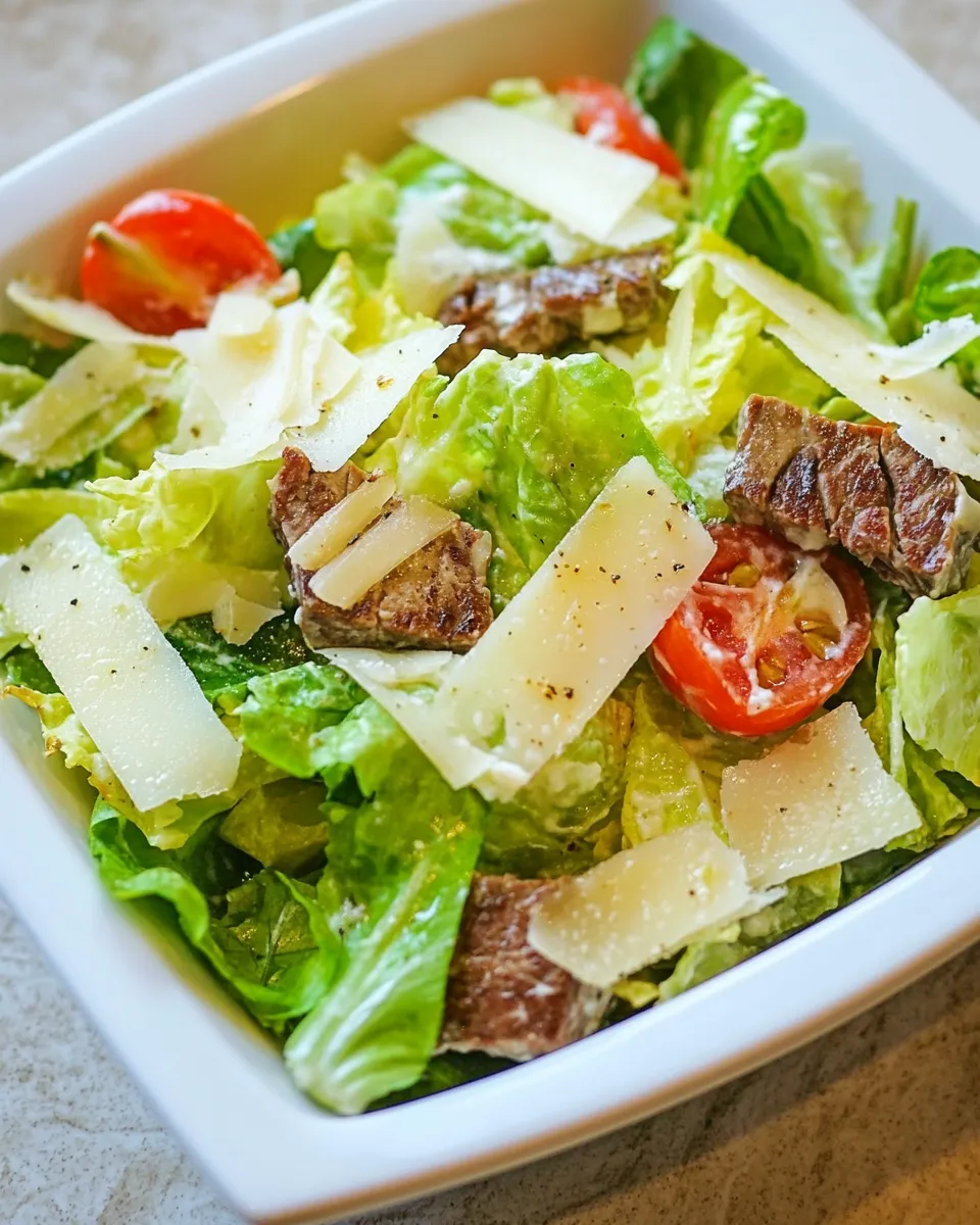 Classic Steakhouse Salad (Romaine Hearts Salad) image