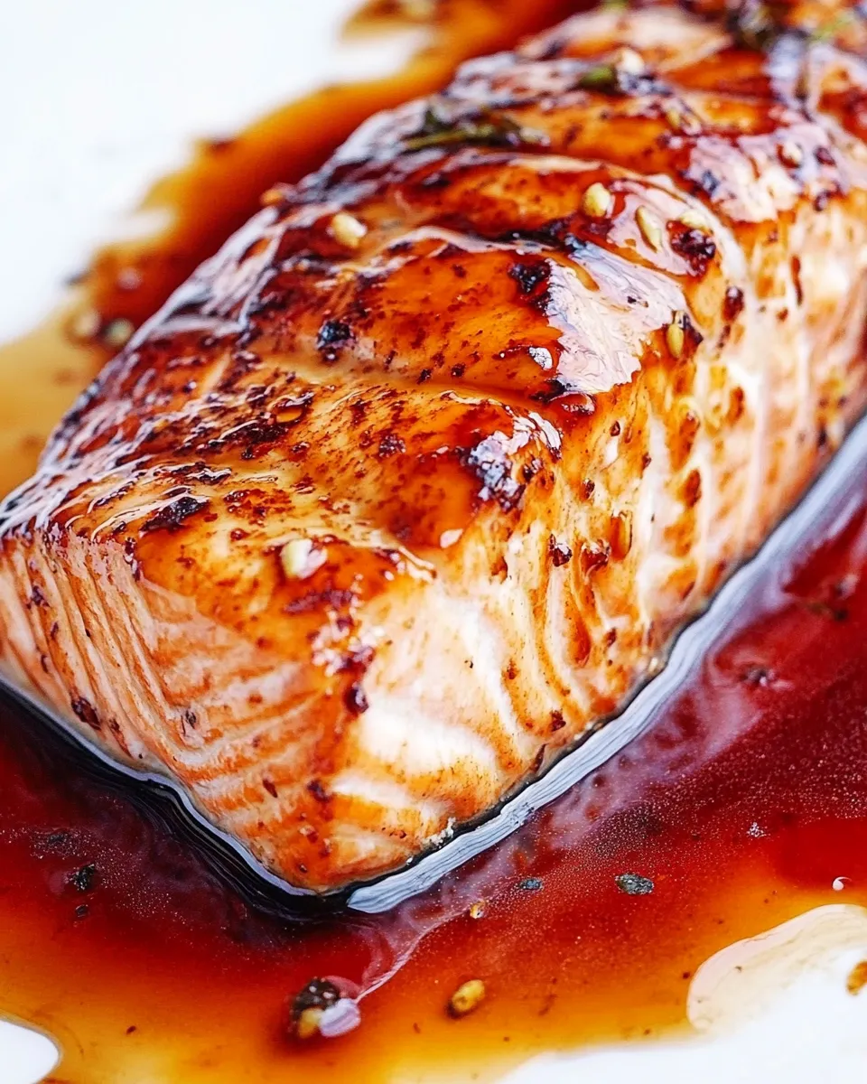 Healthy Steamed Salmon with Sweet Ginger Soy Glaze recipe photo