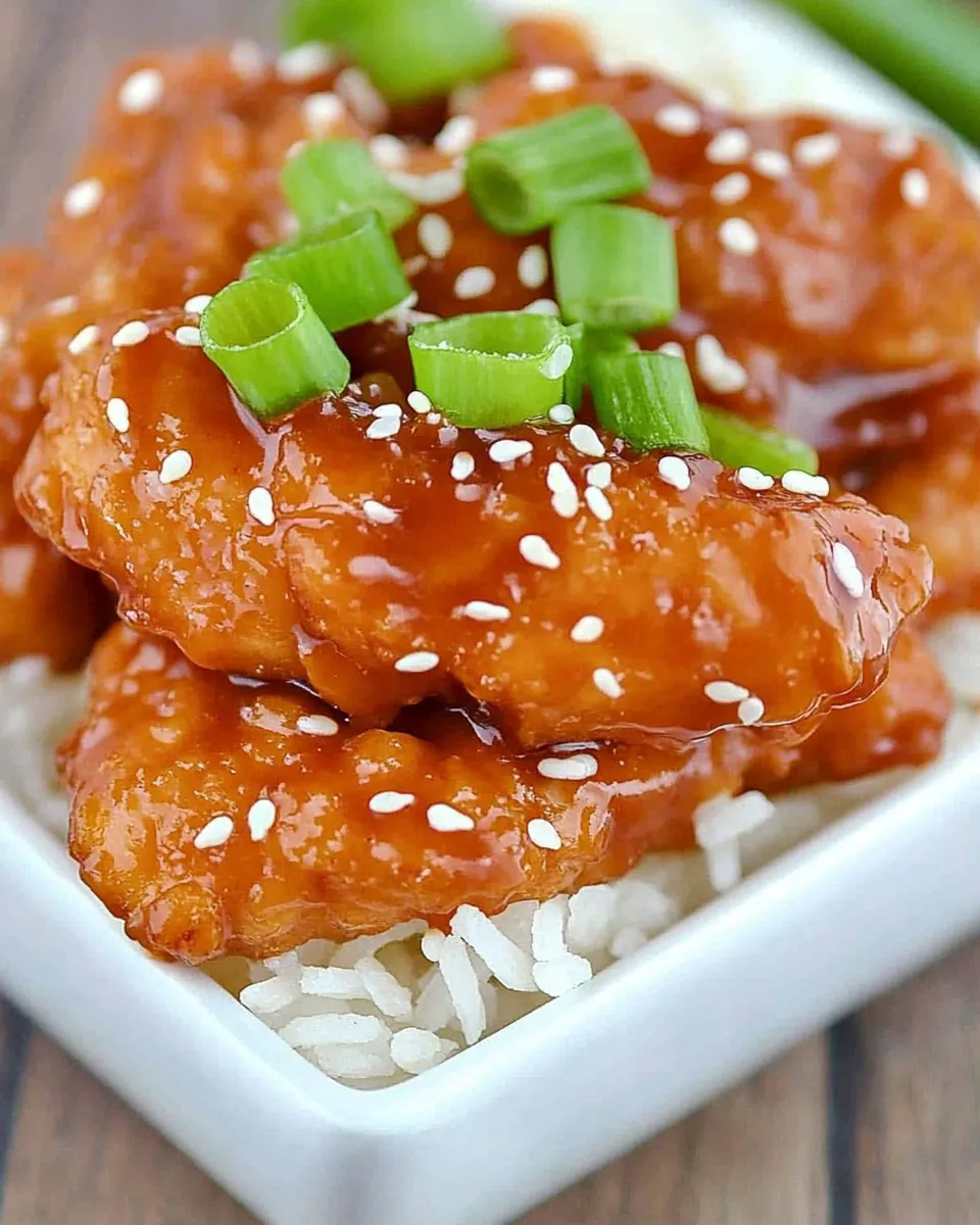 Classic Sticky Chicken image