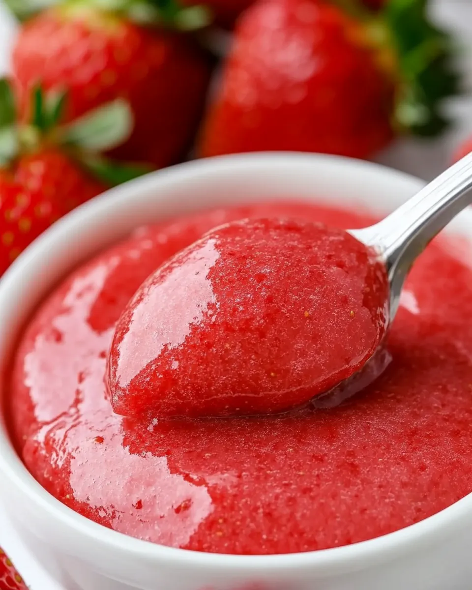 Easy Strawberry Curd recipe photo