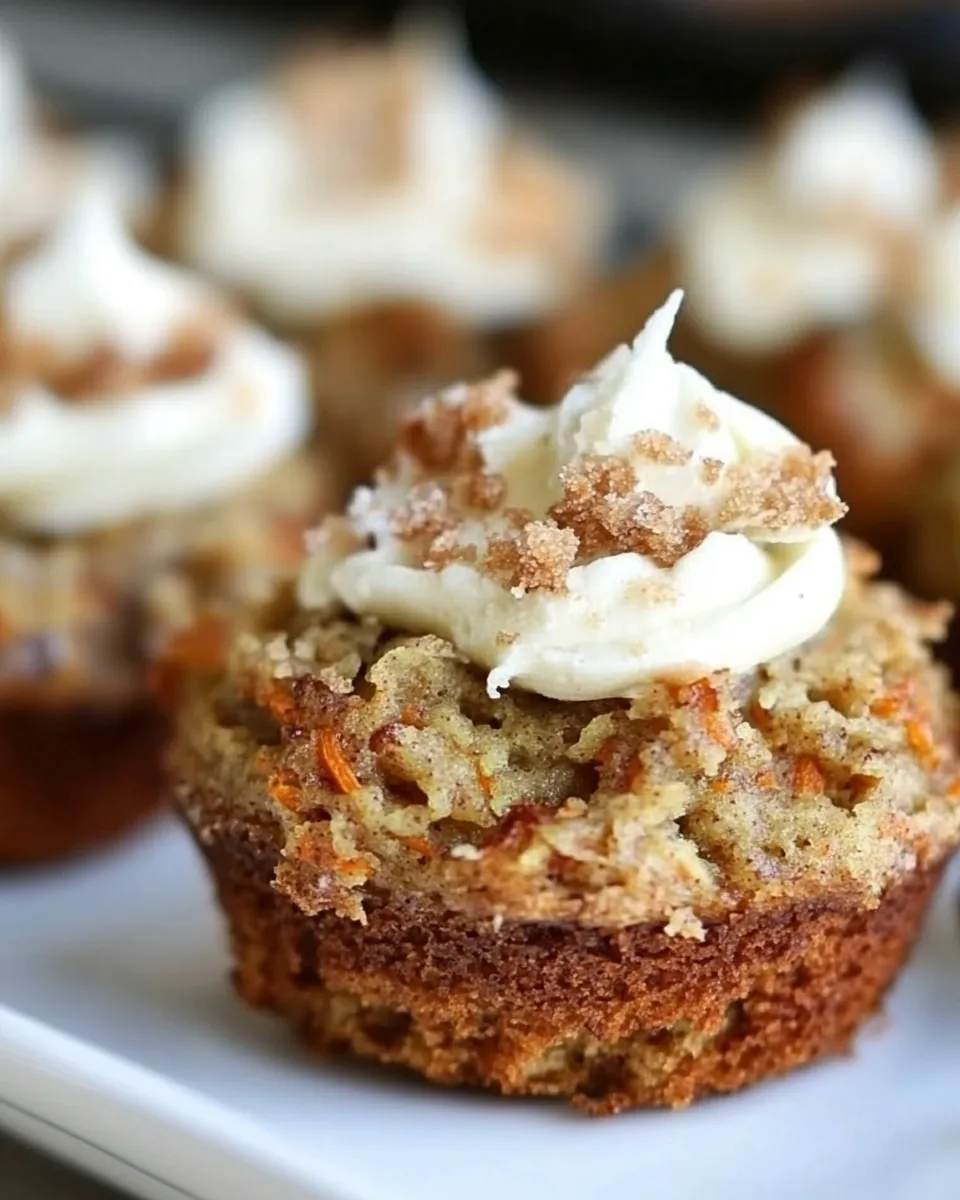 Delicious Sugar Free Carrot Cake Muffins shot