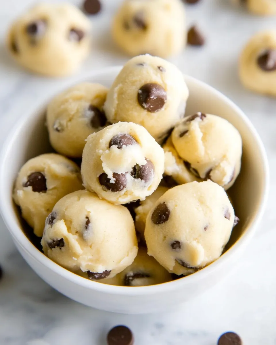 Easy Sugar Free Cookie Dough dish photo
