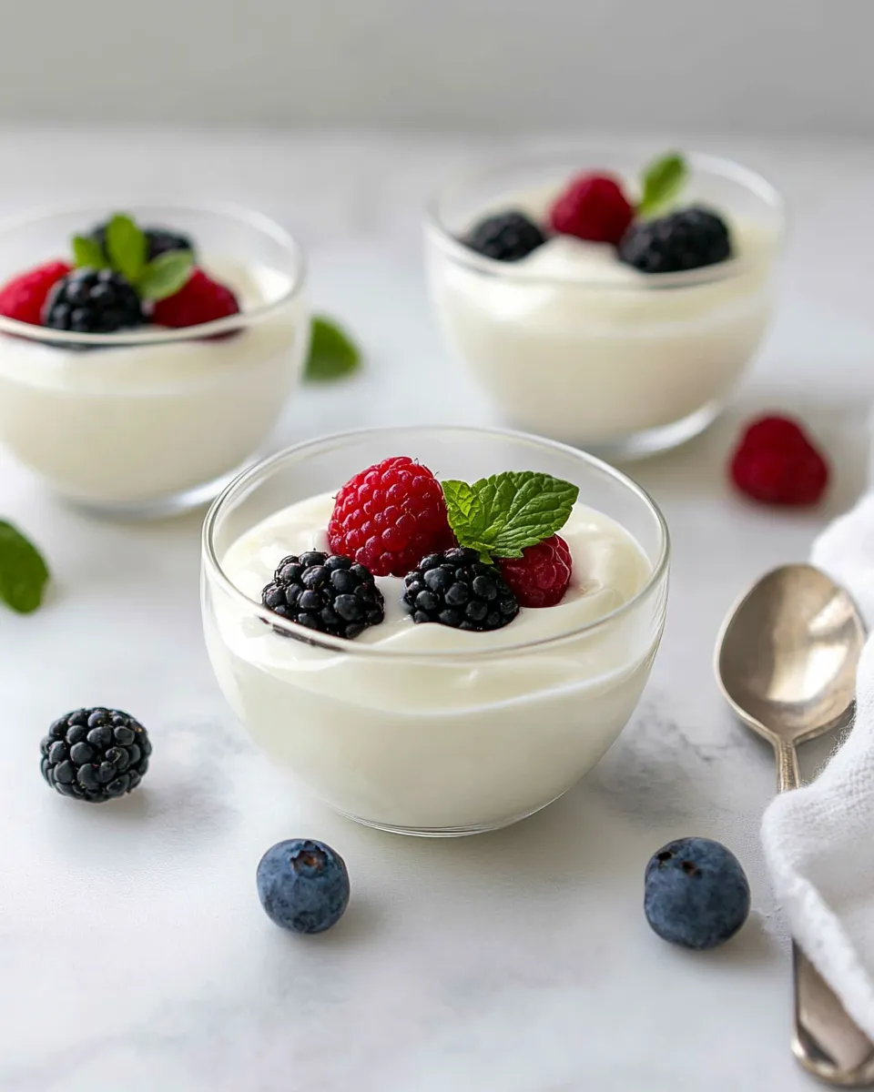 Easy Swedish Cream with Berries recipe photo