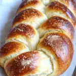 Homemade Sweet Challah Bread photo