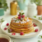 Homemade Sweet Cream Pancakes Recipe photo