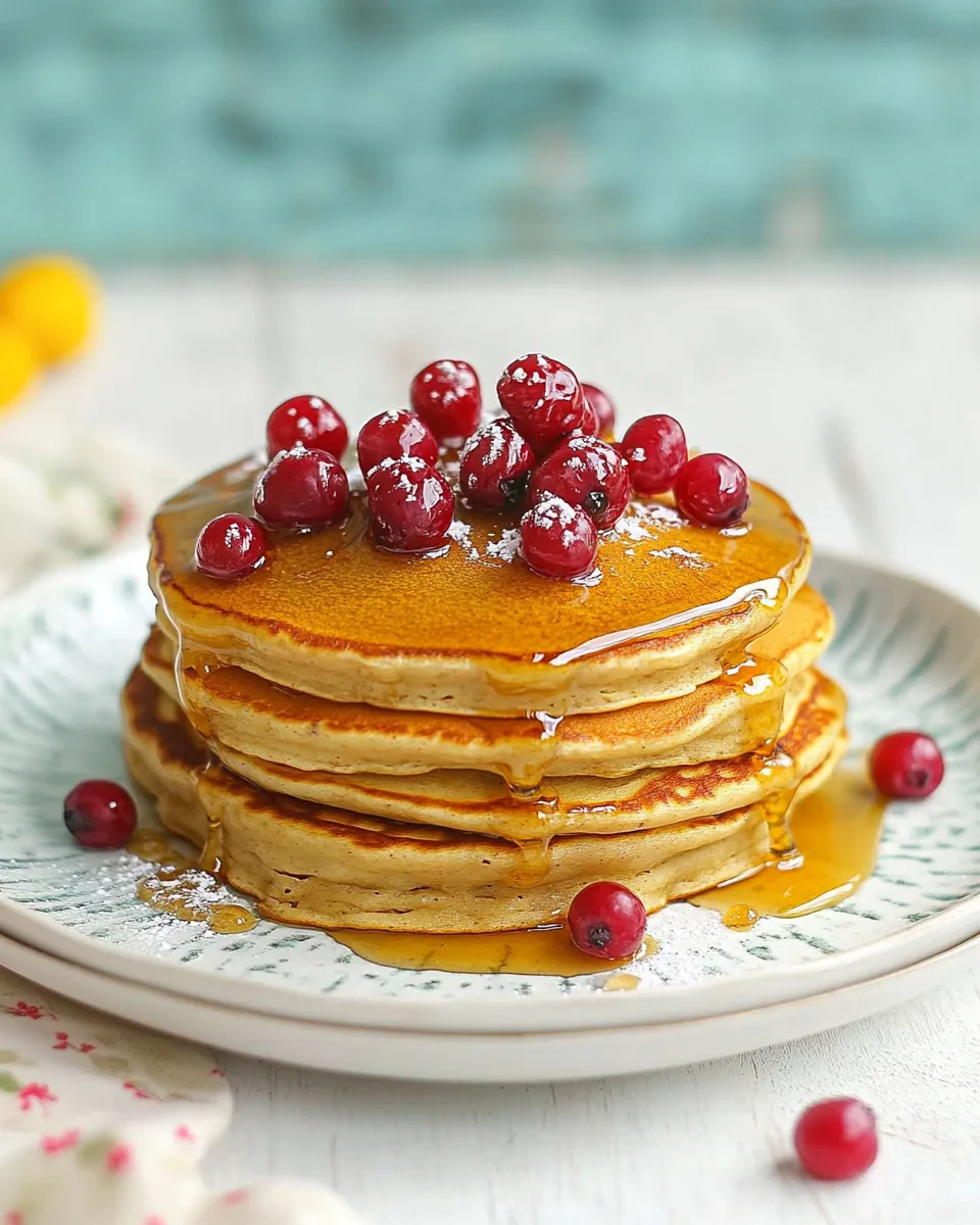 Delicious Sweet Cream Pancakes Recipe image