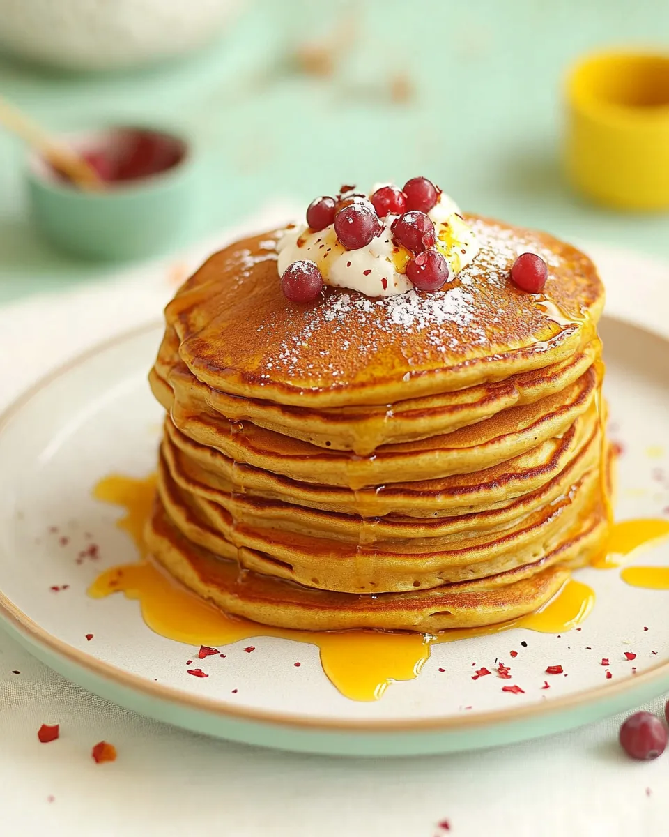 Easy Sweet Cream Pancakes Recipe shot