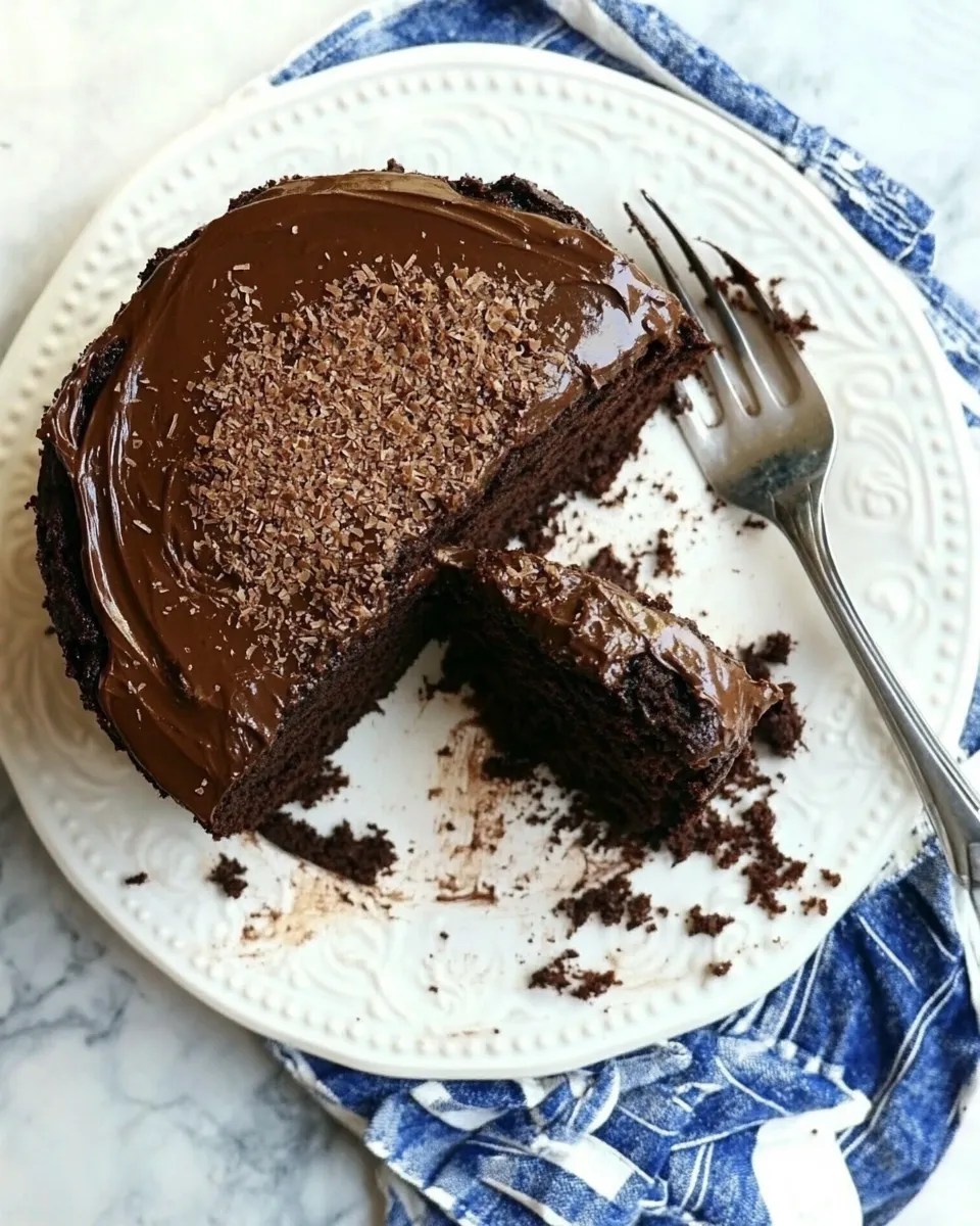 Easy THE Chocolate Cake recipe photo