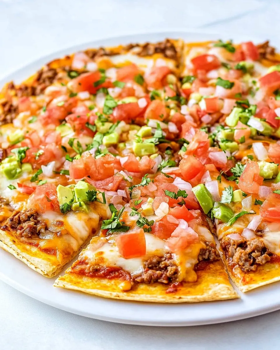 Delicious Taco Bell Mexican Pizza shot