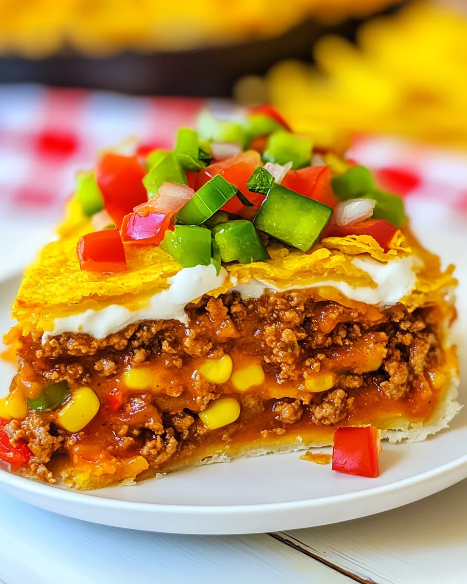 Classic Taco Pie Recipe image