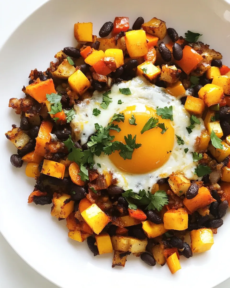 Delicious Tex-Mex Breakfast Hash shot