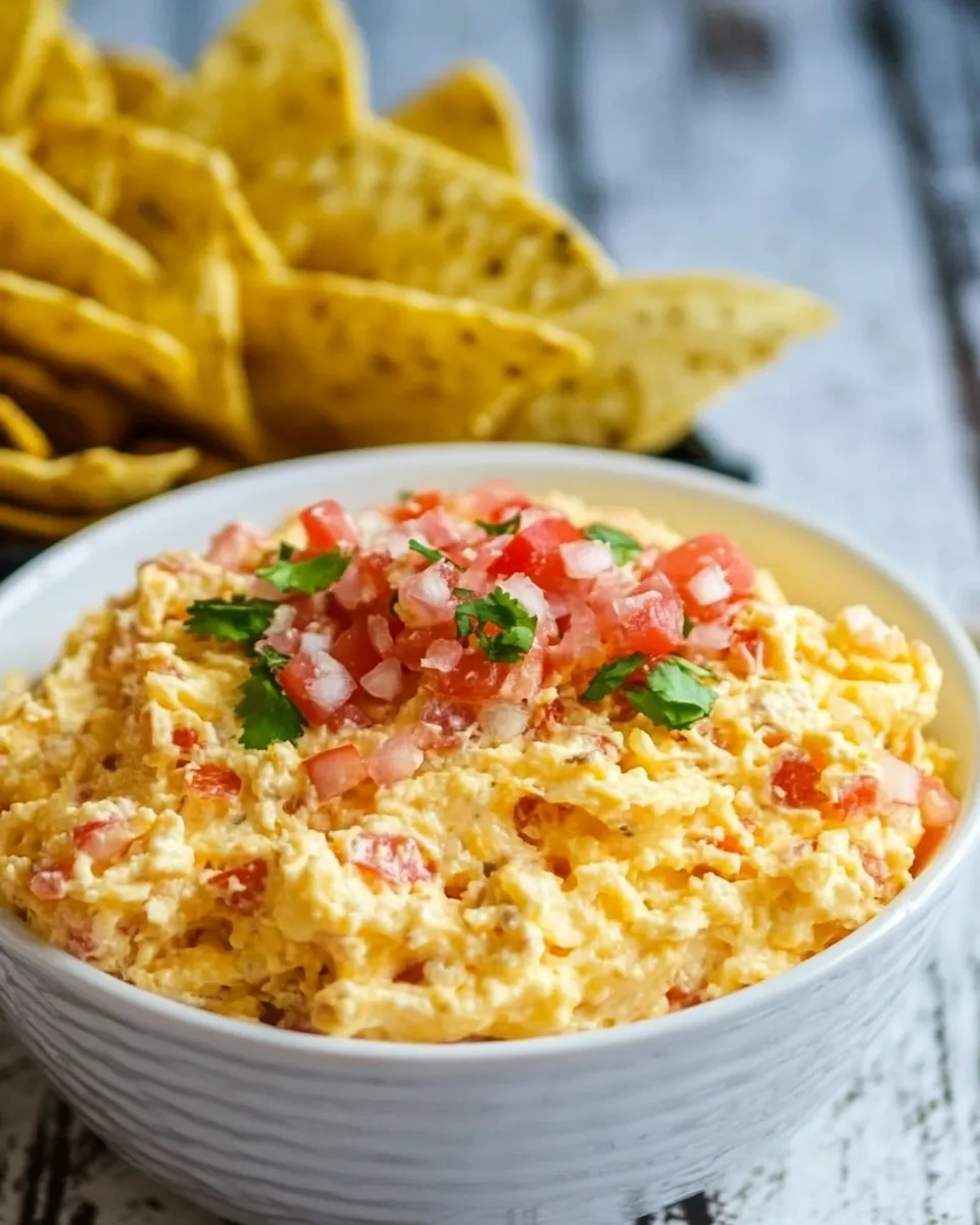 Delicious Tex-Mex Pimento Cheese shot