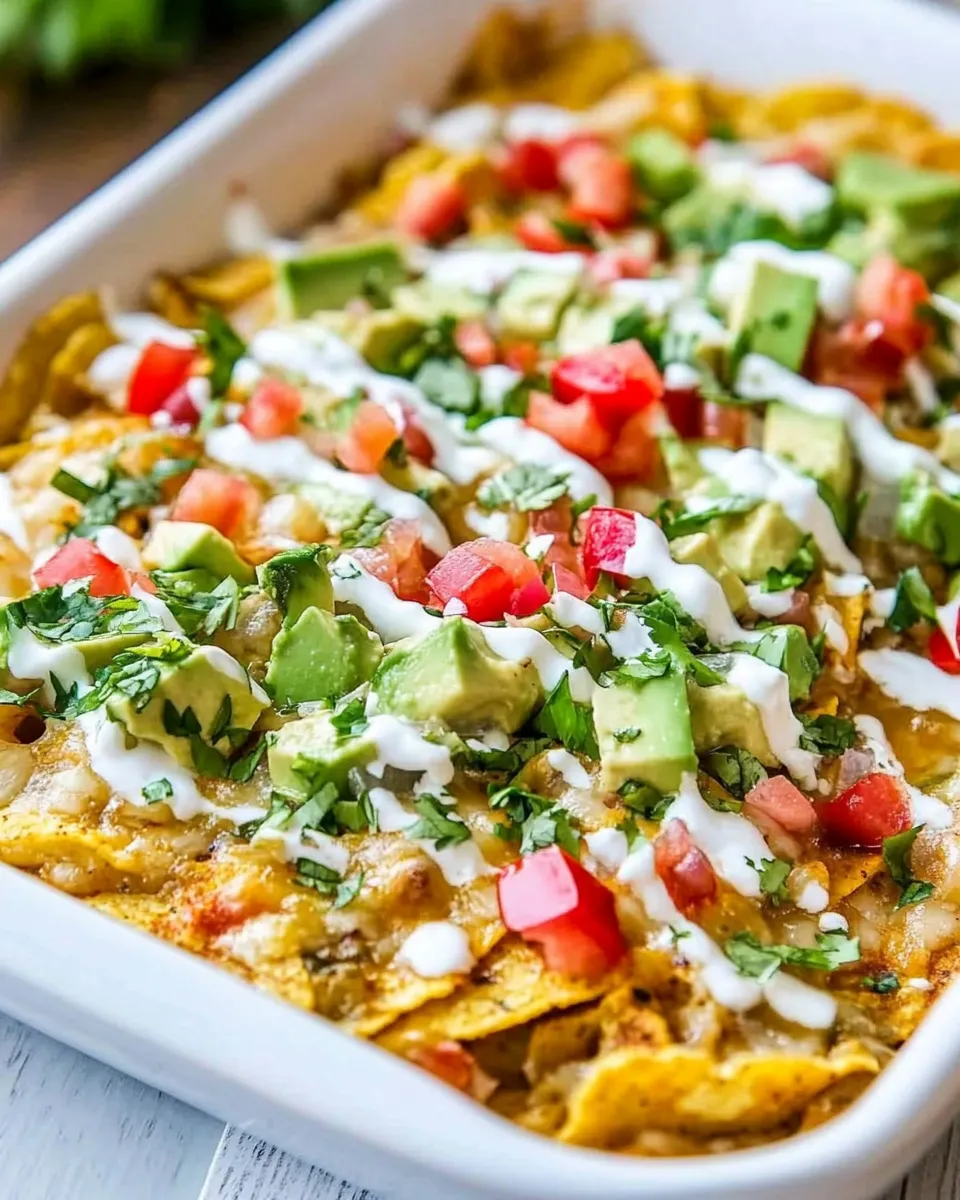 Homemade Tex Mex Chilaquiles photo
